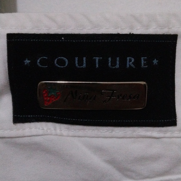 White zipper mini skirt - Picture 9 of 10